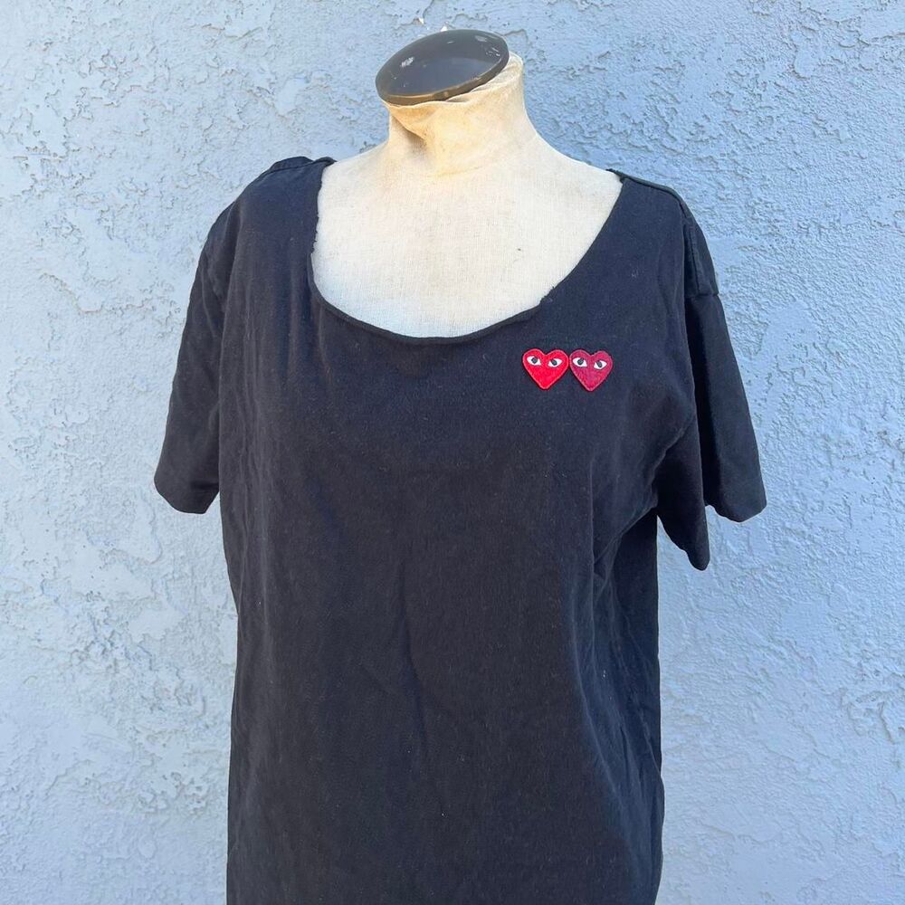Comme Des Garcons T-shirt Cropped necklace Size Xl tee